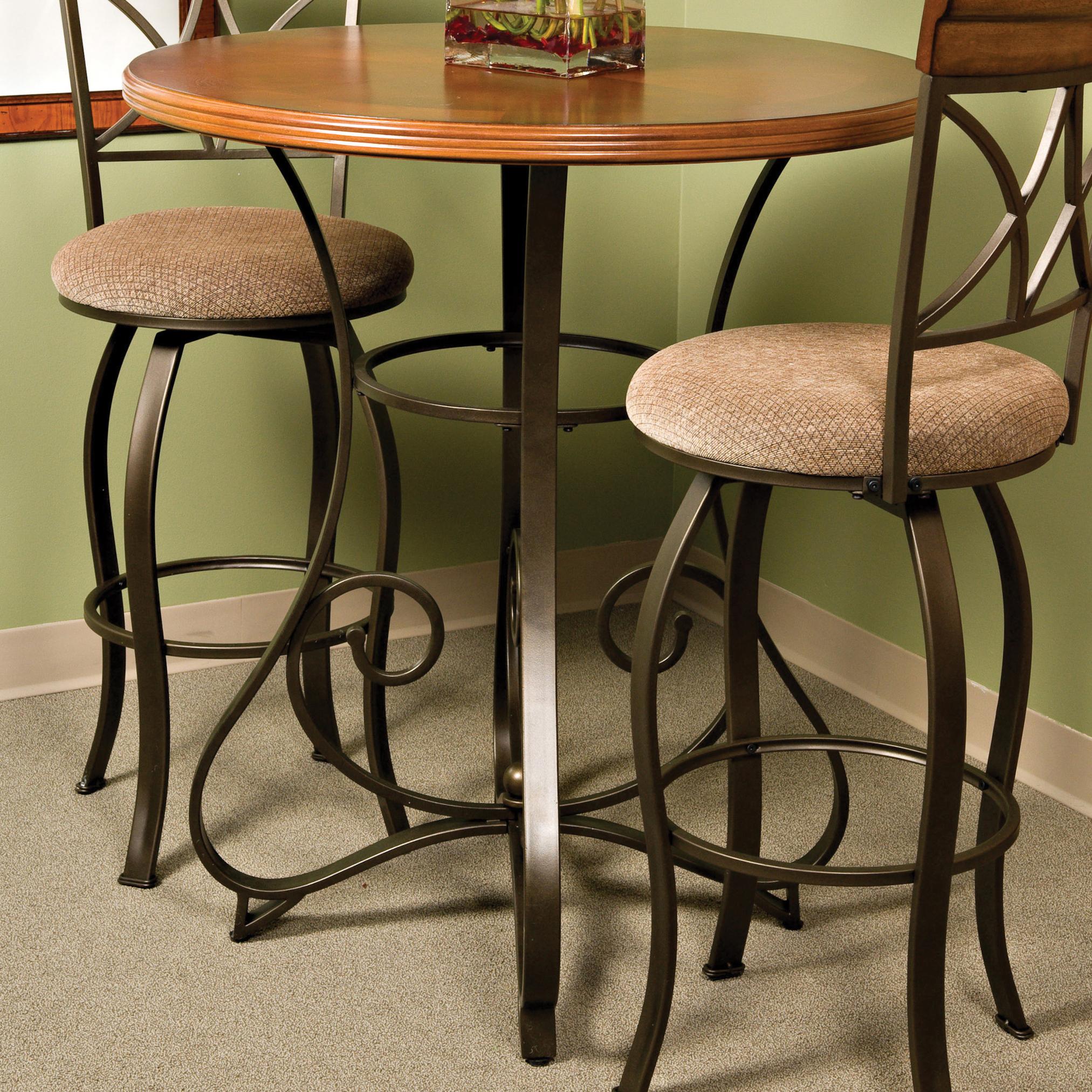 Pub table 2025 with swivel chairs